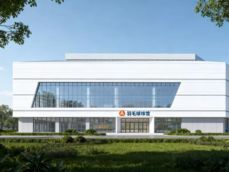 Стоманена конструкция Зала за бадминтон